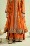 3 Piece Embroidered Net Suit