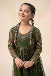 3 Piece Embroidered Net Suit