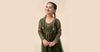 3 Piece Embroidered Net Suit