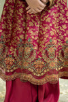 3 Piece Embroidered Jamawar Suit