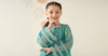 2 Piece Embroidered Organza Suit