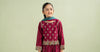 3 Piece Embroidered Silk Net Suit