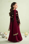 3 Piece Embroidered Velvet Suit