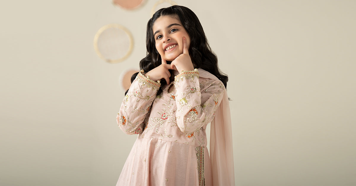 3 Piece Embroidered Cotton Silk Suit