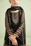 3 Piece Embroidered Lurex Organza Suit