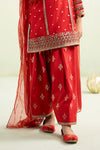 3 Piece Embroidered Lurex Organza Suit