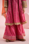 3 Piece Embroidered PK Raw Silk Suit