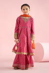 3 Piece Embroidered PK Raw Silk Suit