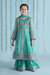 3 Piece Embroidered Organza Suit