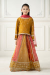 3 Piece Embroidered Raw Silk Suit