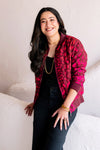 Printed Linen Jacket