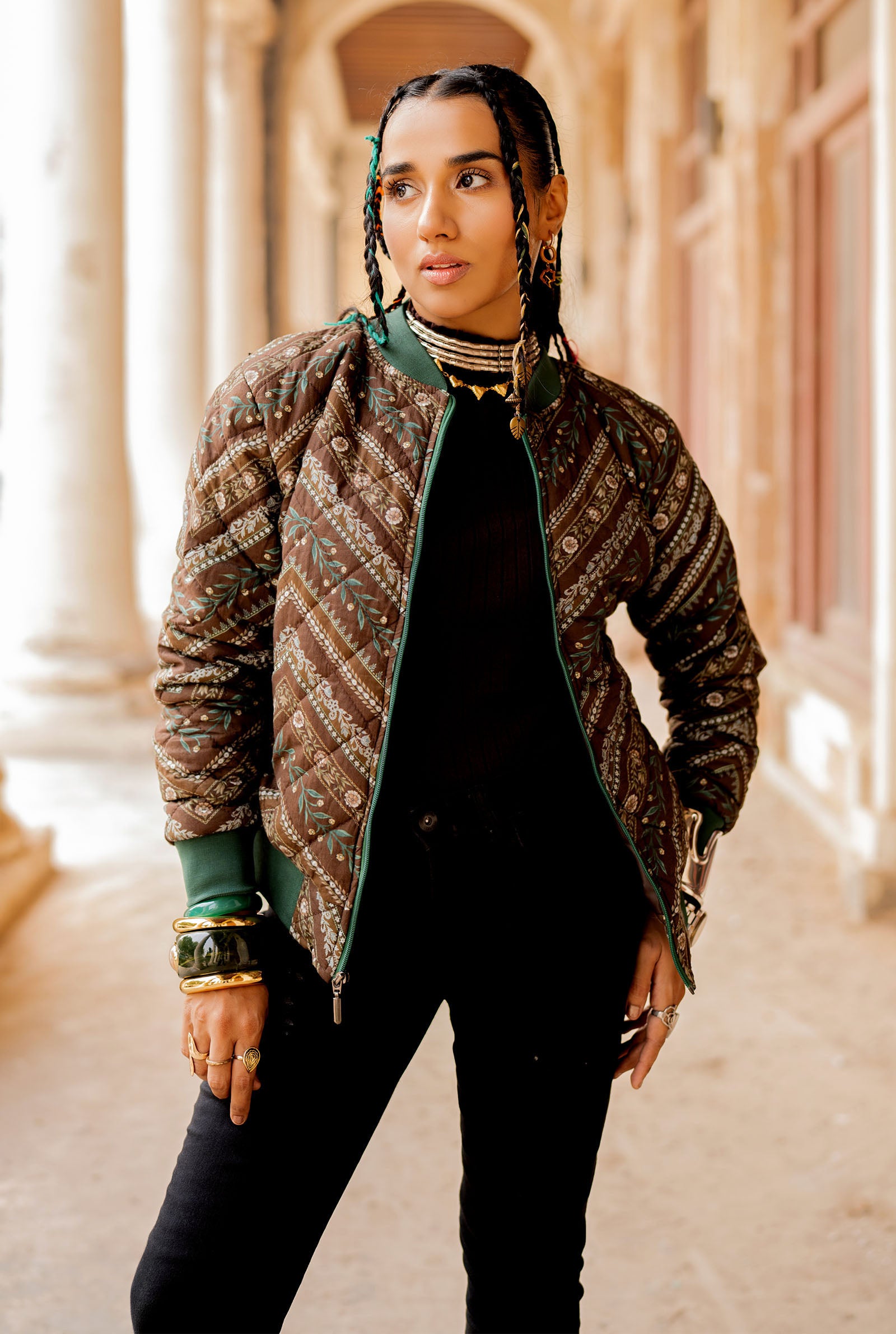 Printed Cambric Jacket