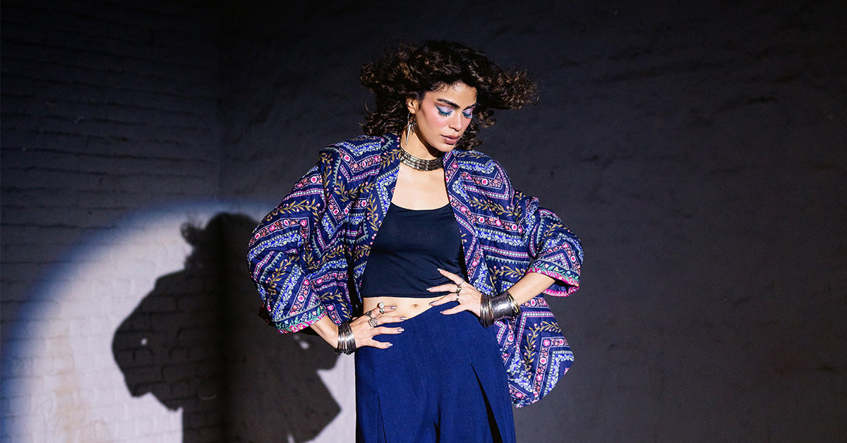 Printed Cambric Jacket