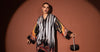 3 Piece Printed Pure Charmeuse Silk Suit