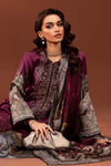 3 Piece Embroidered Pure Charmeuse Silk Suit