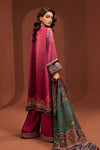 3 Piece Embroidered Pure Charmeuse Silk Suit