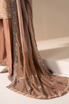 3 Piece Embroidered Silk Suit