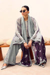 3 Piece Embroidered Silk Suit