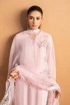 3 Piece Embellished Crepe Suit