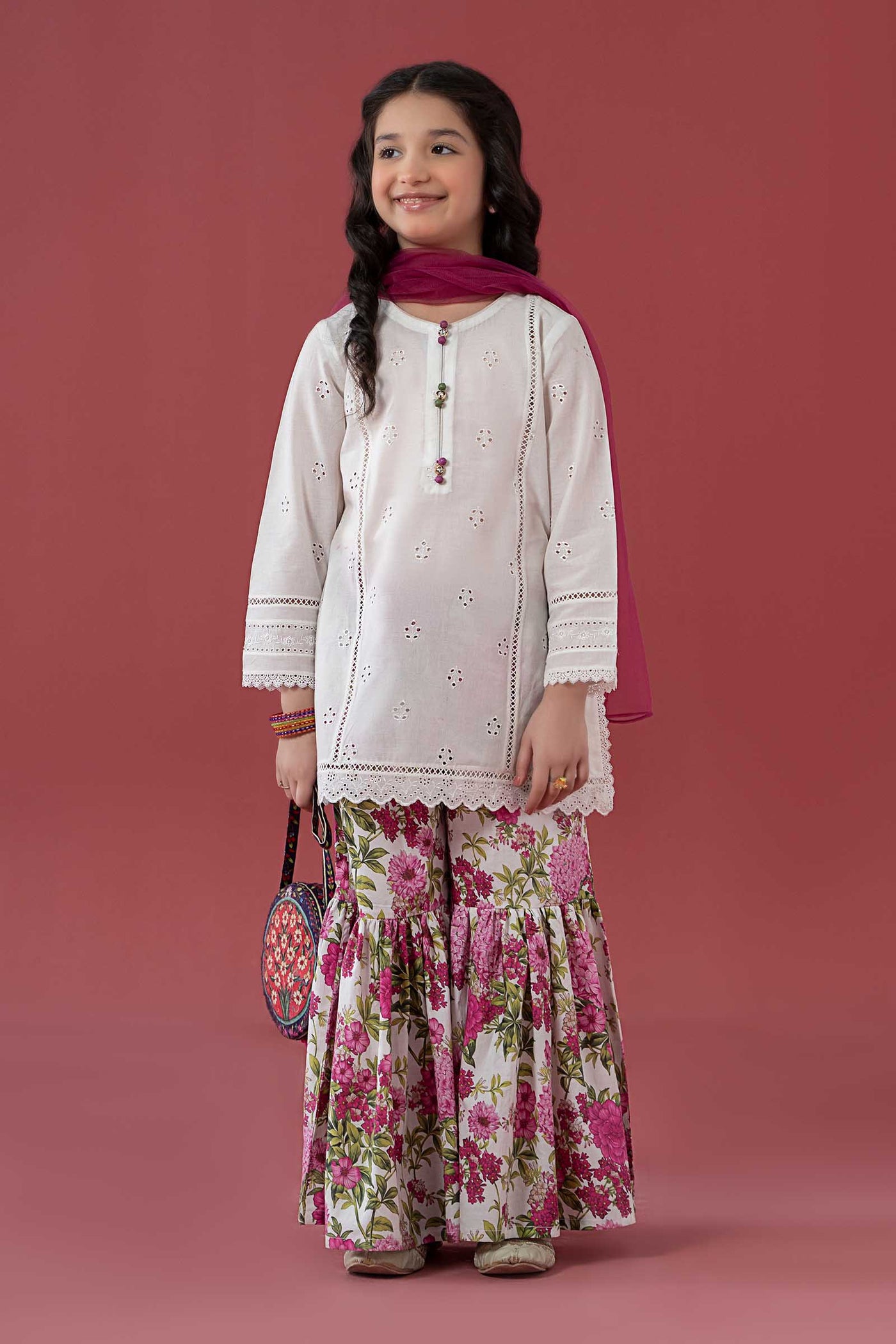 3 Piece Embroidered Lawn Suit | MKD-EF25-70