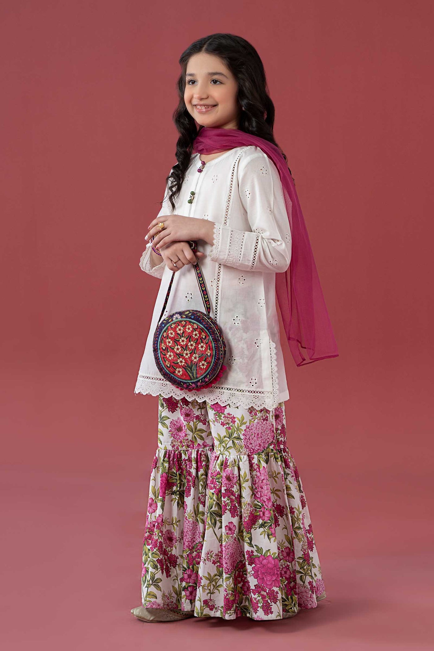 3 Piece Embroidered Lawn Suit | MKD-EF25-70