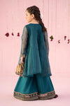 3 Piece Embroidered Organza Suit