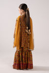 3 Piece Embroidered Raw Silk Suit