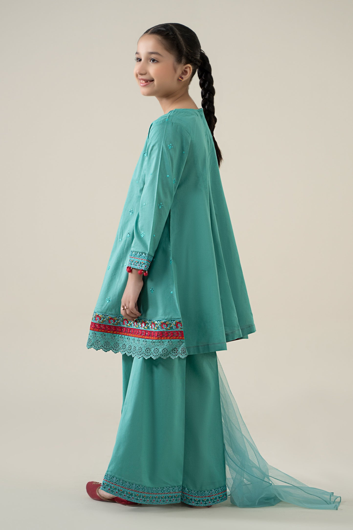 3 Piece Embroidered Lawn Suit