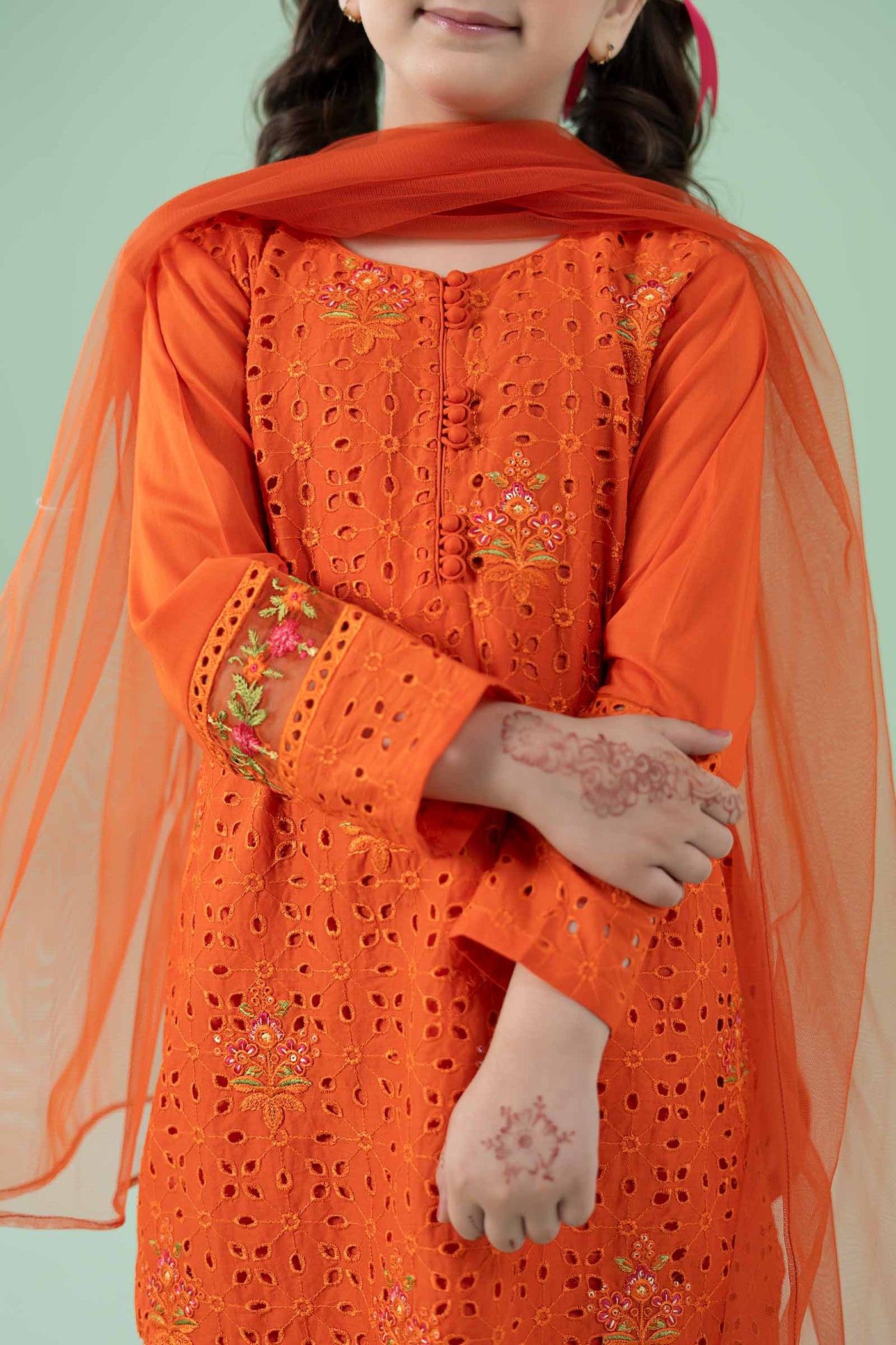 3 Piece Embroidered Lawn Suit