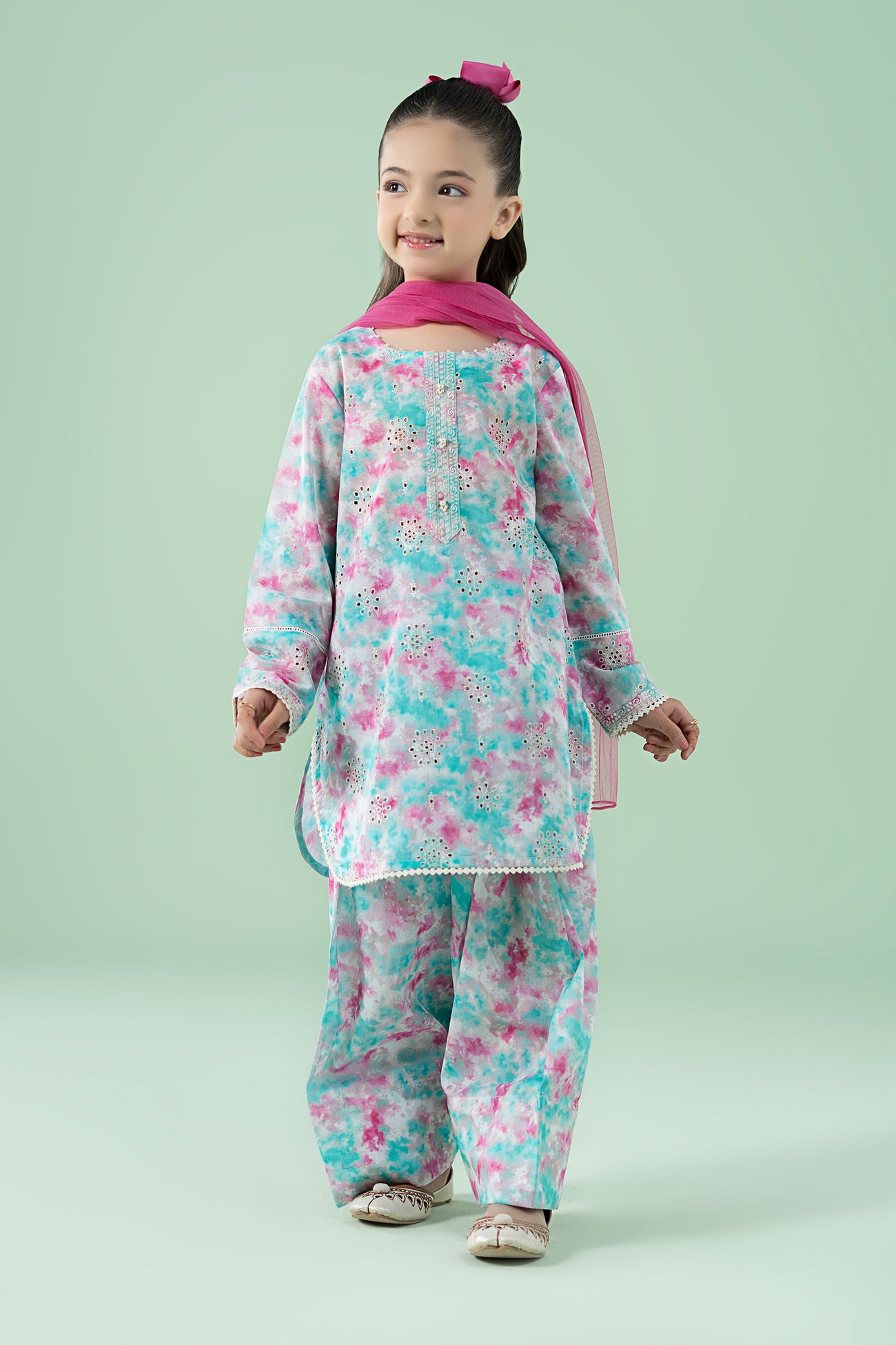 3 Piece Embroidered Lawn Suit