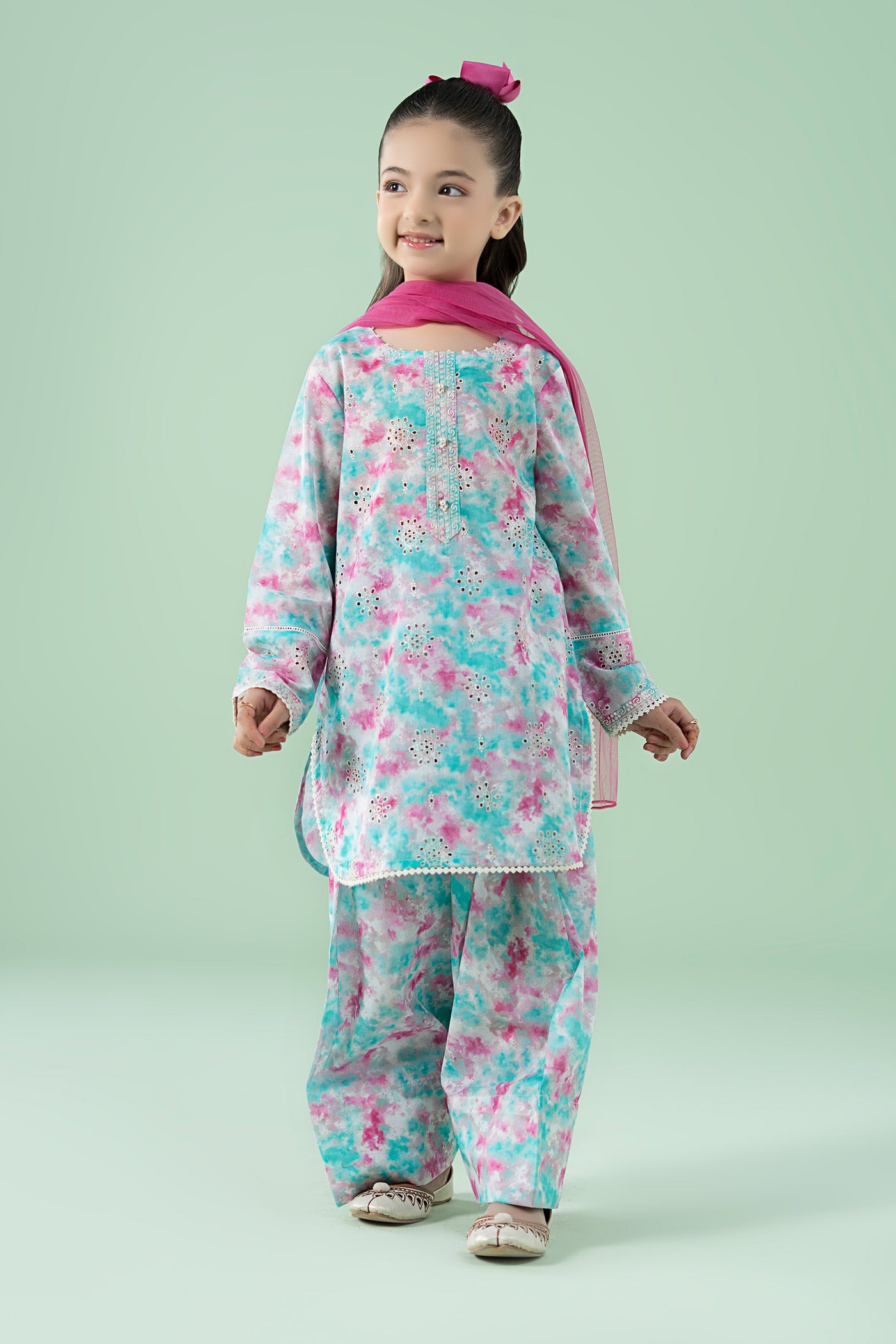 3 Piece Embroidered Lawn Suit | MKD-EA25-13