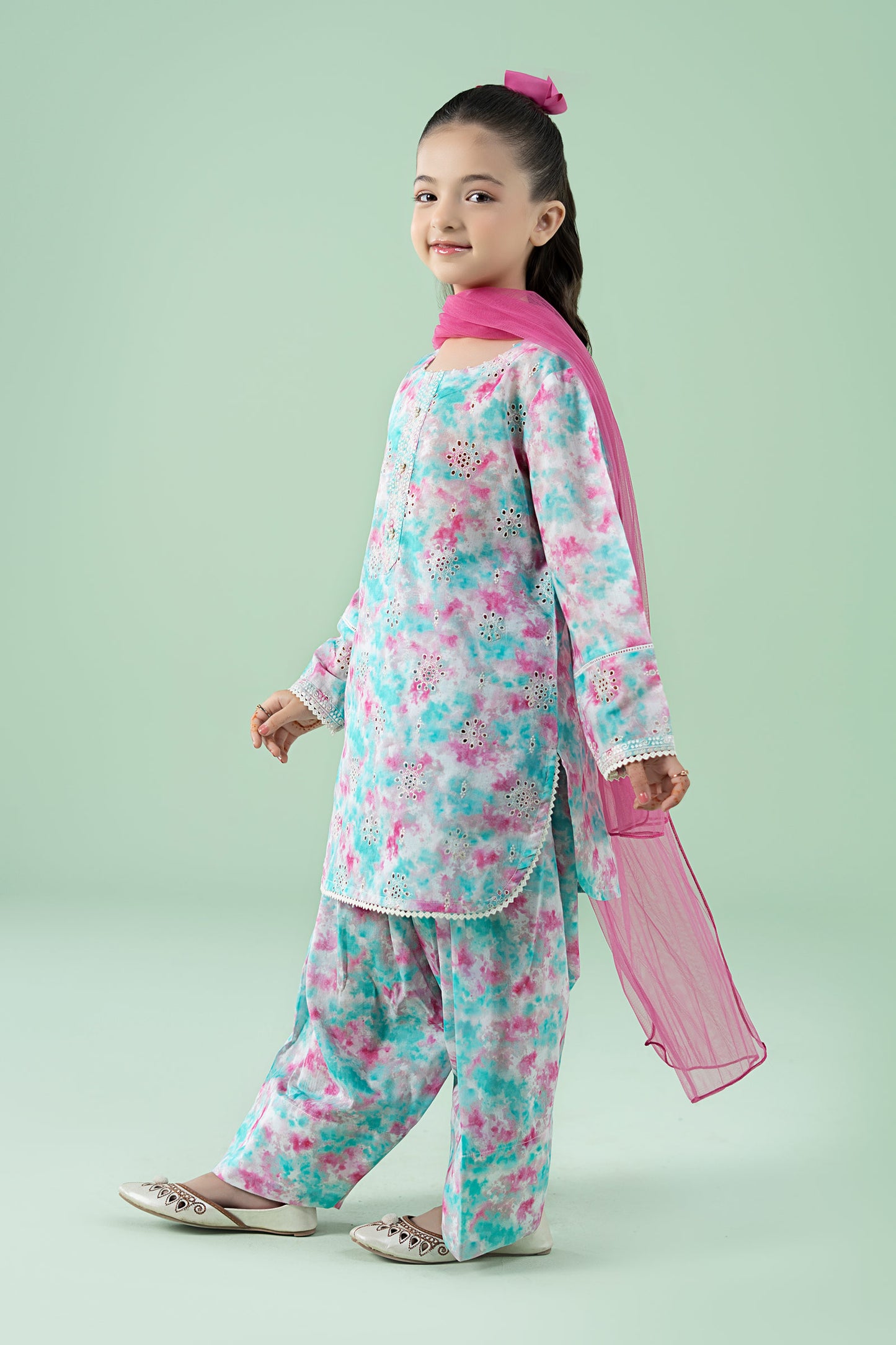 3 Piece Embroidered Lawn Suit