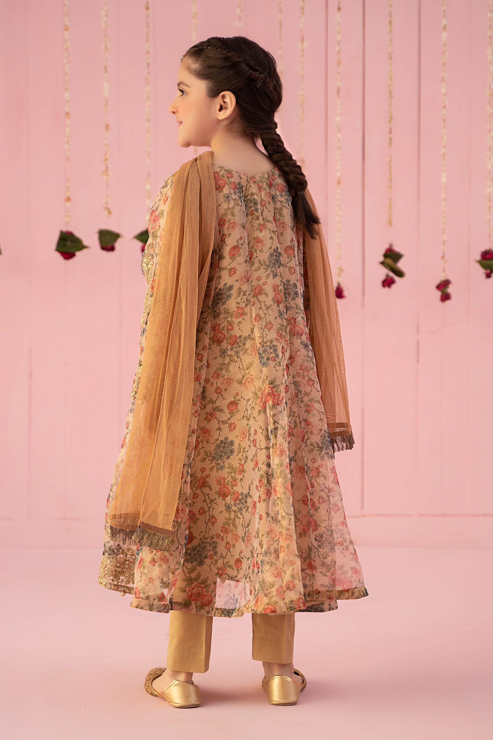 3 Piece Masoori Net Suit