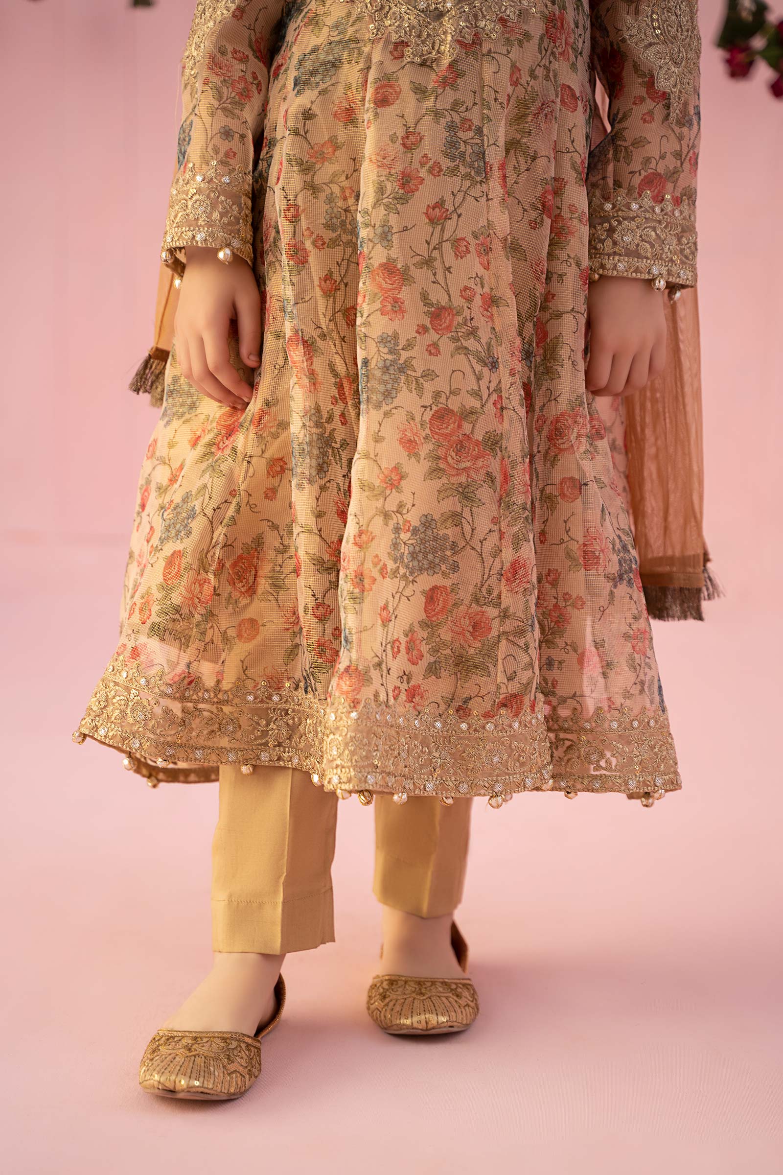 3 Piece Masoori Net Suit