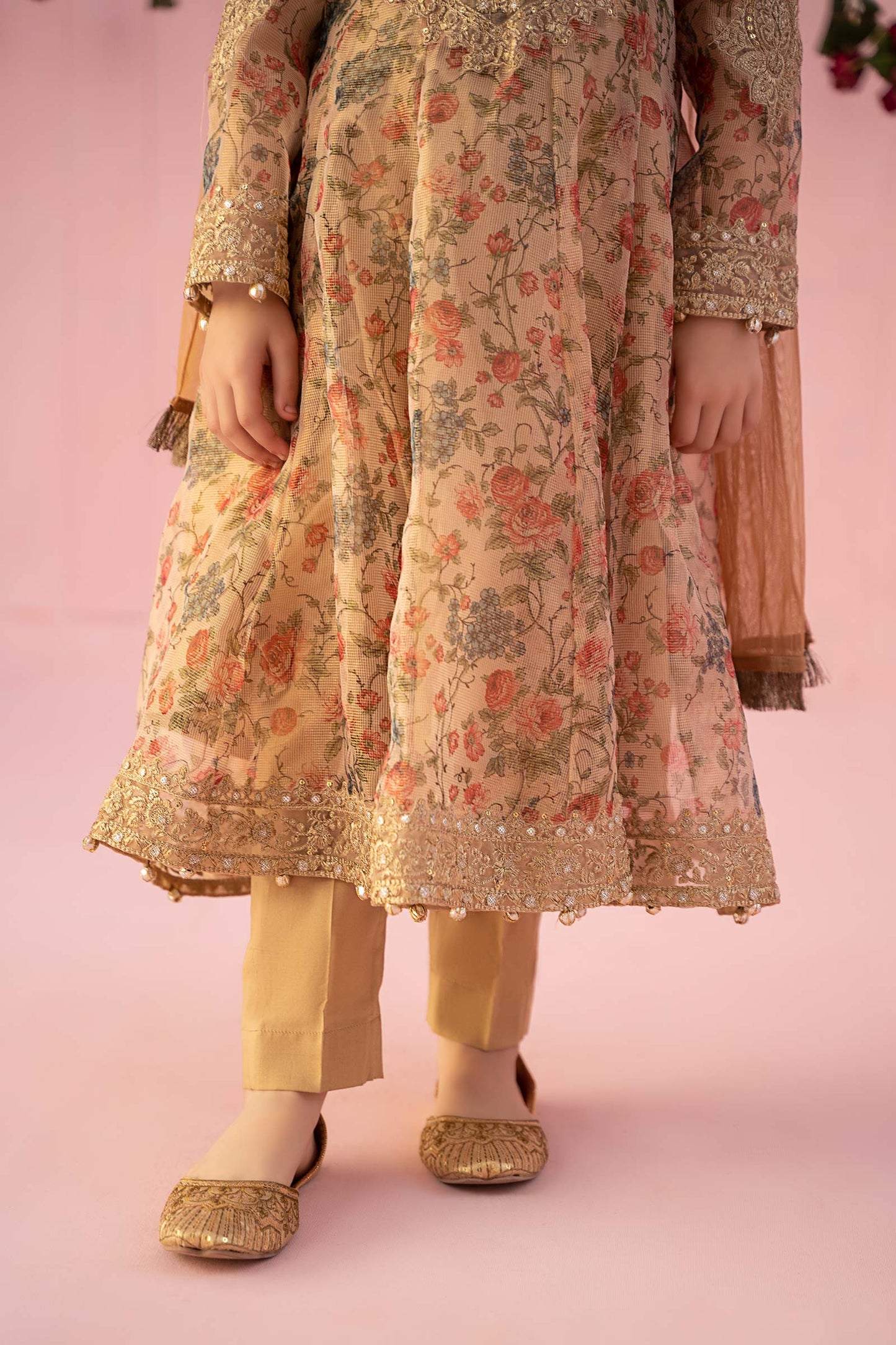 3 Piece Masoori Net Suit