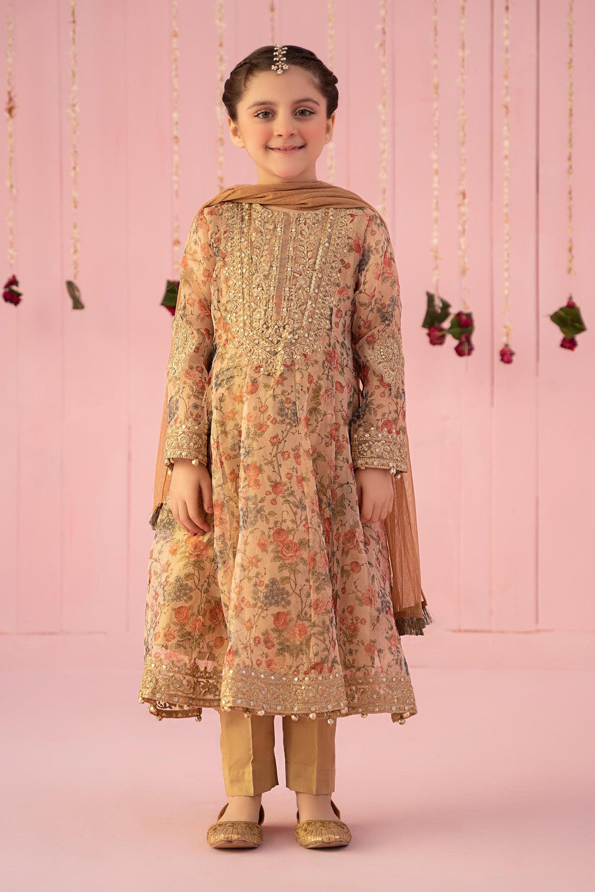 3 Piece Masoori Net Suit