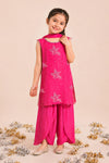 3 Piece Embroidered Organza Suit