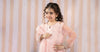 3 Piece Embroidered Organza Suit