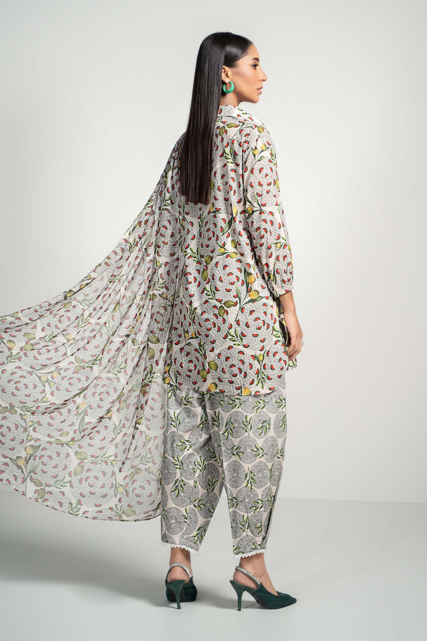 3 Piece Printed Lawn Suit