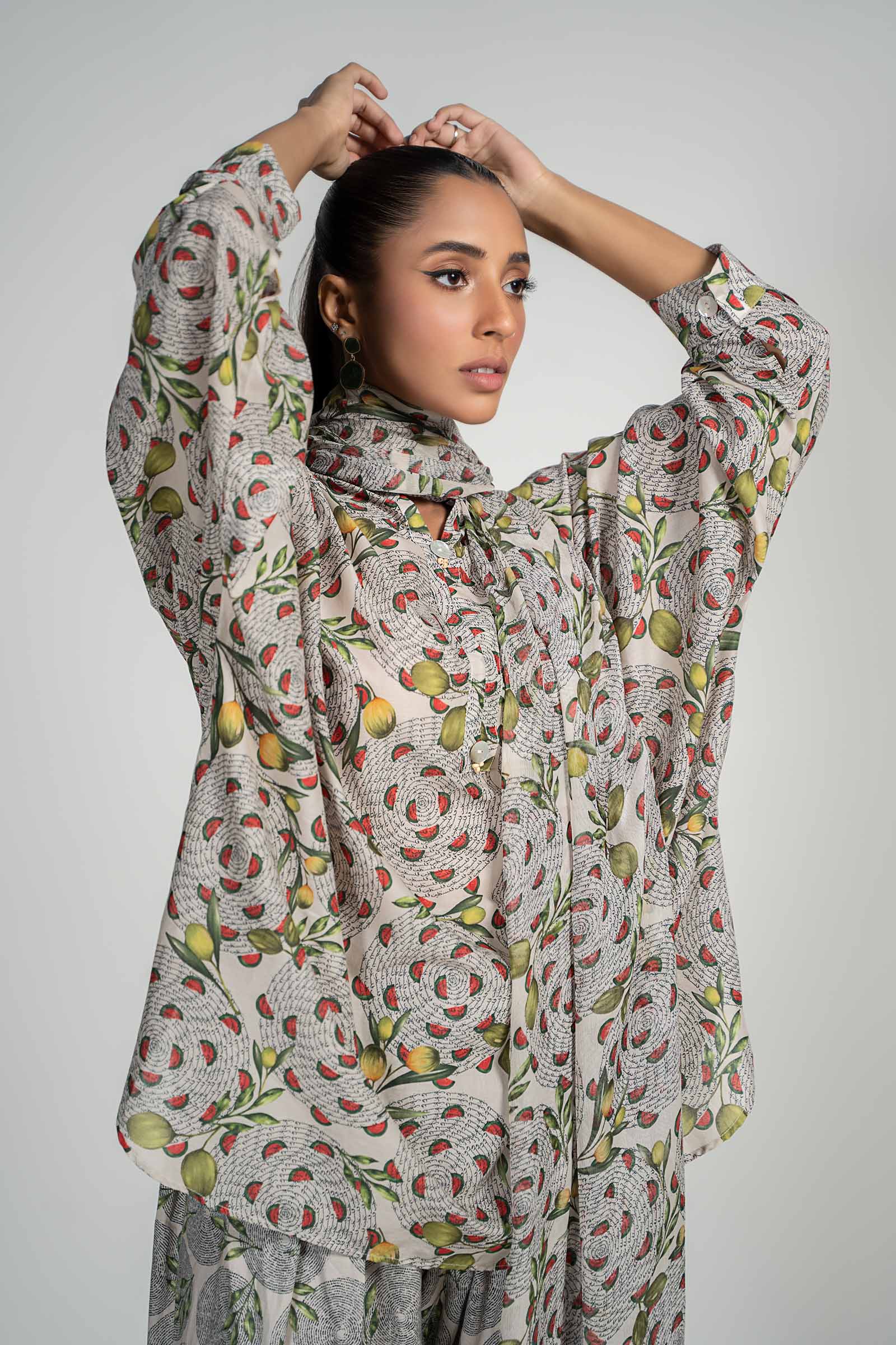 3 Piece Printed Lawn Suit