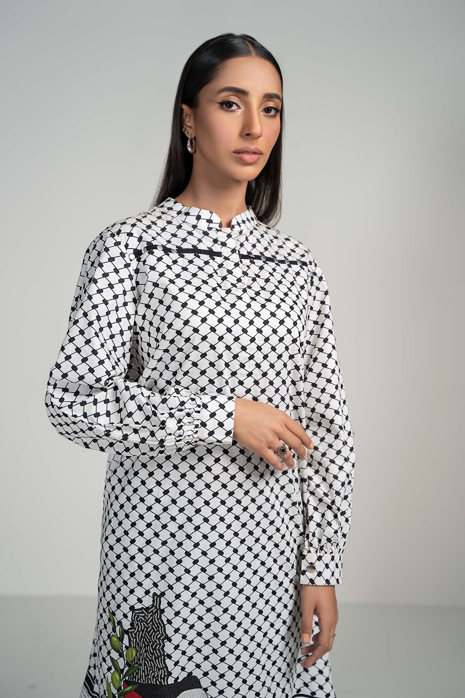 2 Piece Printed Lawn Suit