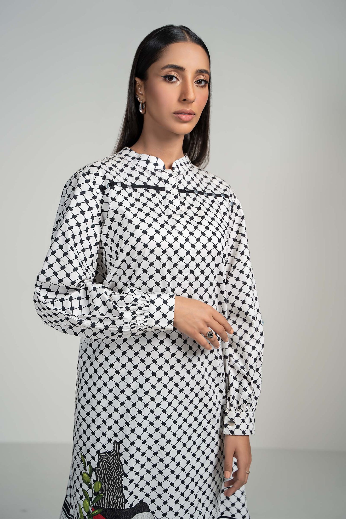 2 Piece Printed Lawn Suit