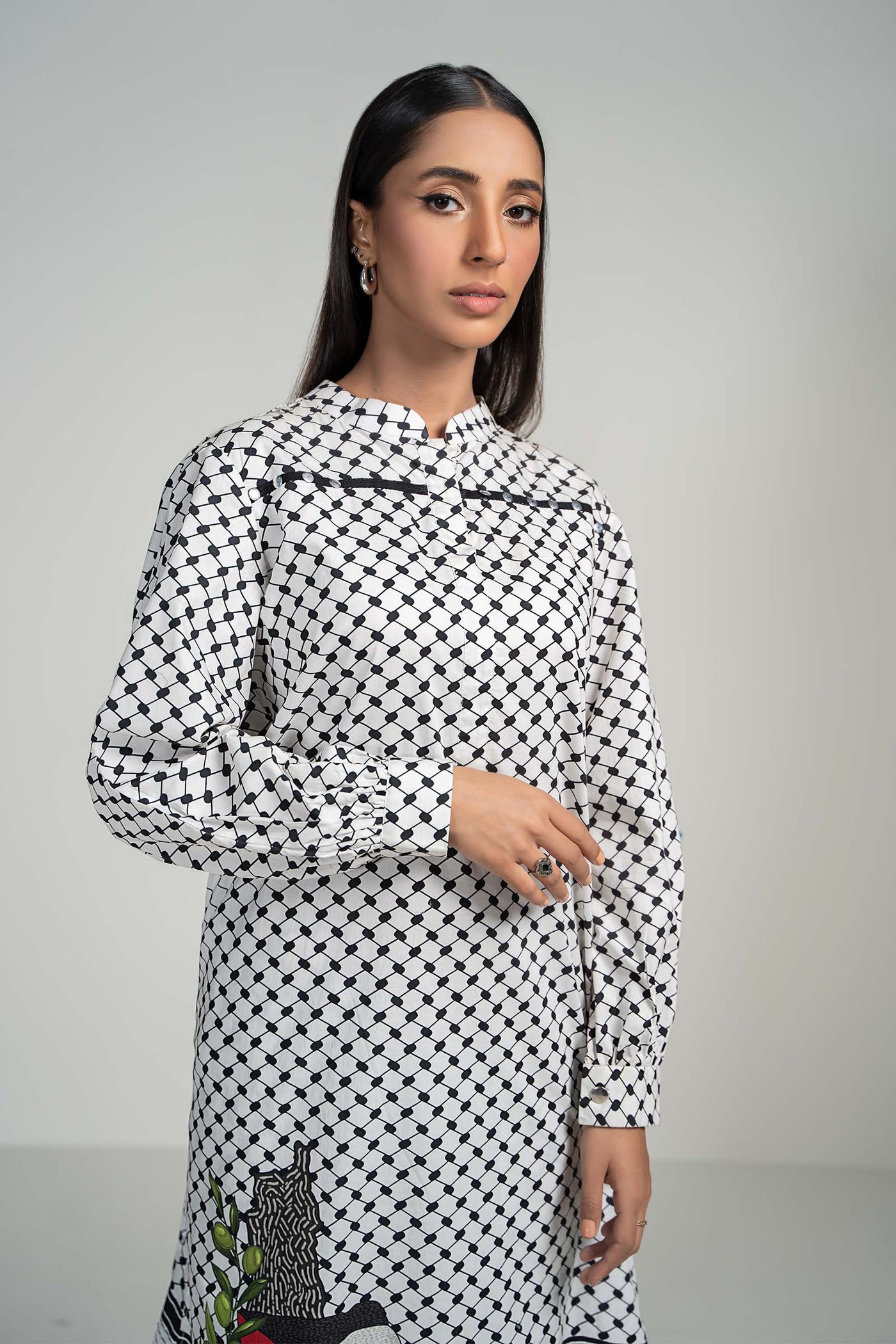 2 Piece Printed Lawn Suit