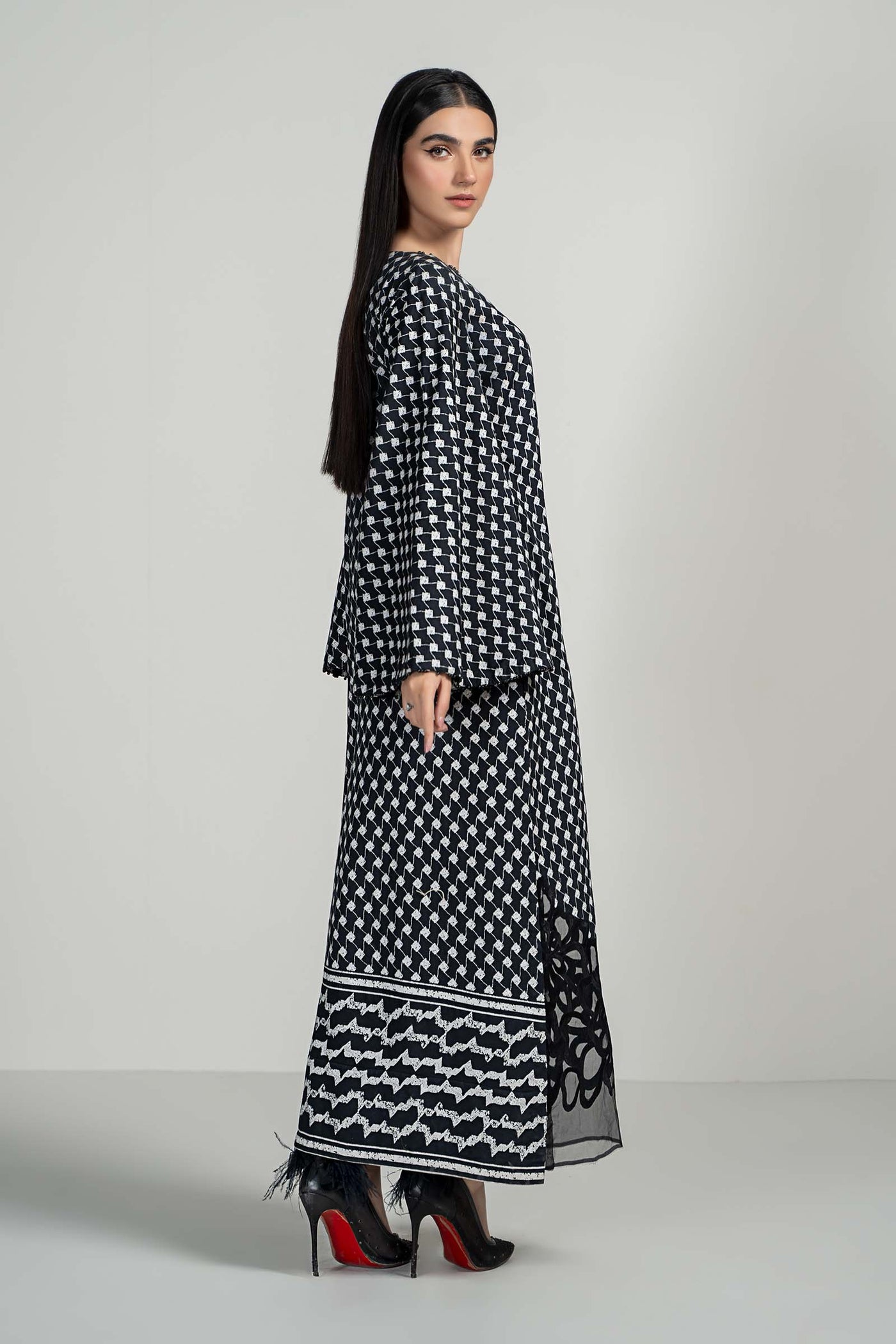 3 Piece Printed Lawn Suit