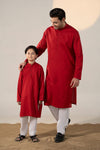 Self Dobby Kurta