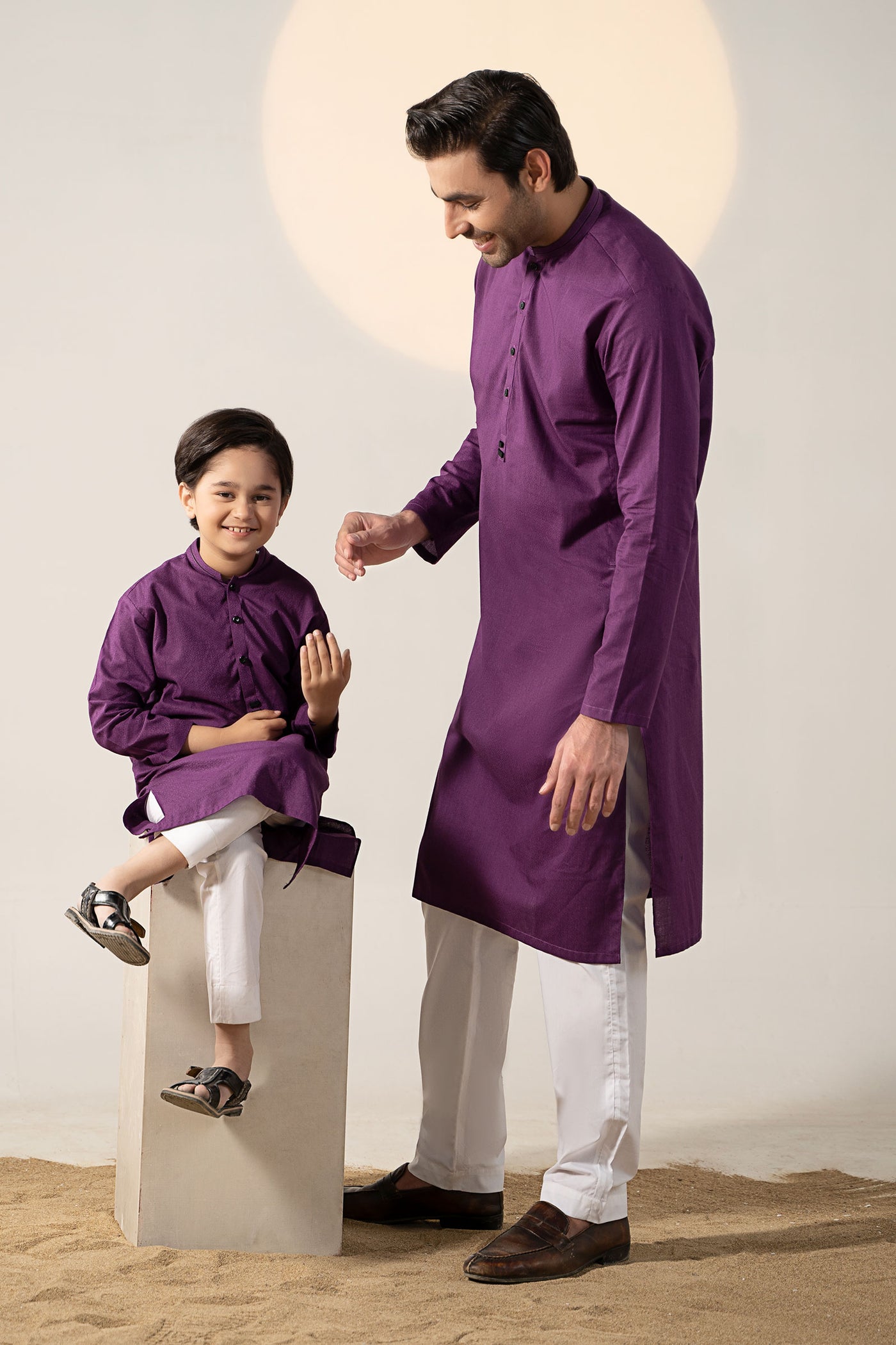 Self Dobby Kurta | GTS-SS24-13