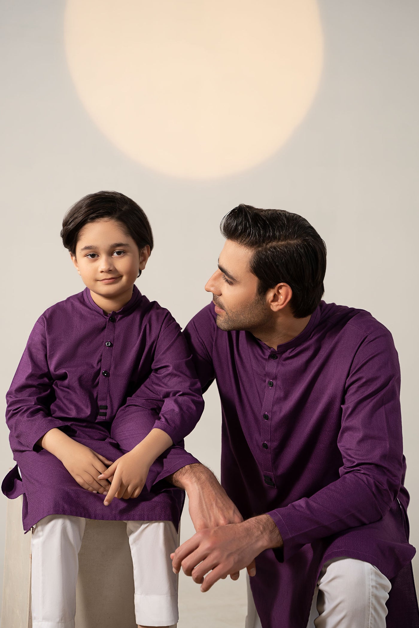 Dyed Dobby Kurta | MKB-SS24-06