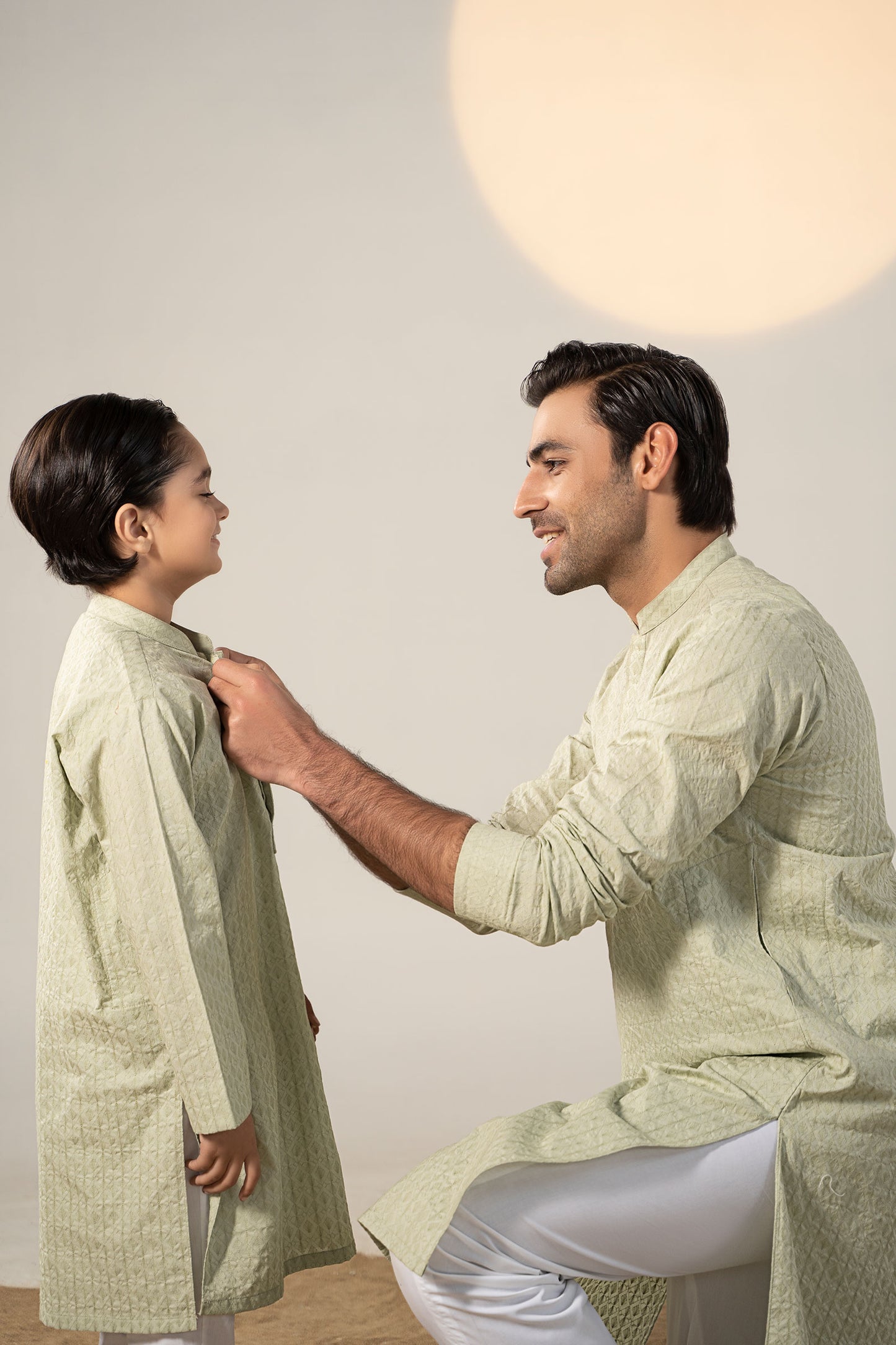 Embroidered Cotton Kurta