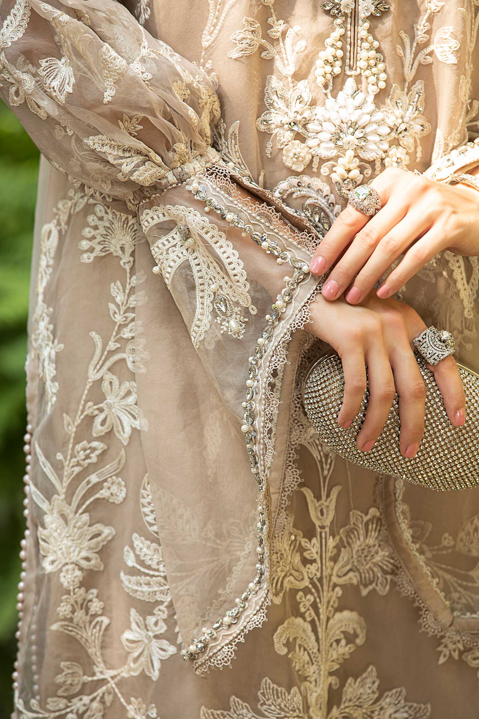 3 Piece Embroidered Suit