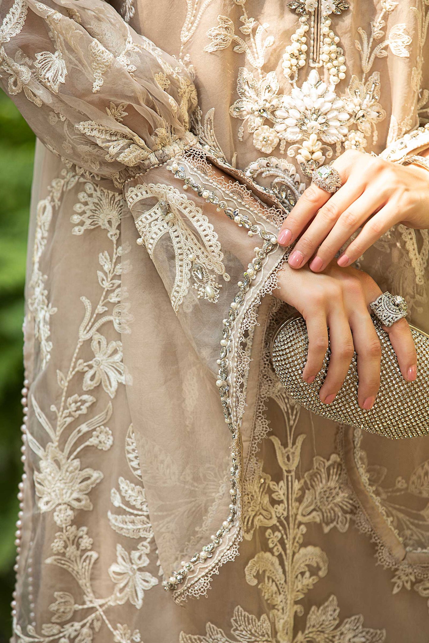 3 Piece Embroidered Suit